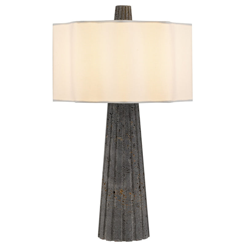 Quoizel GIO6221MBK One Light Table Lamp, Matte Black