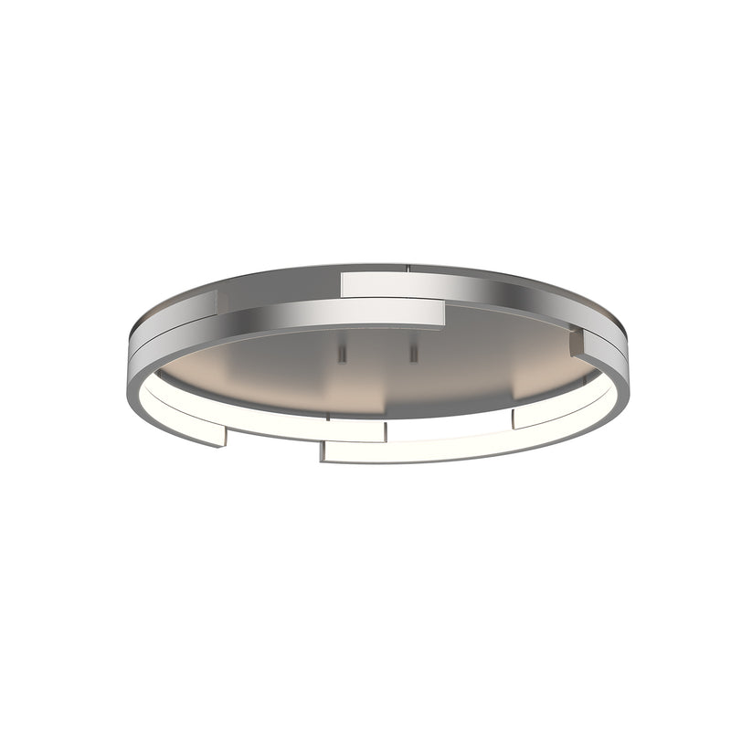Kuzco Lighting FM52719-BN-UNV-010 LED Flush Mount, Brushed Nickel