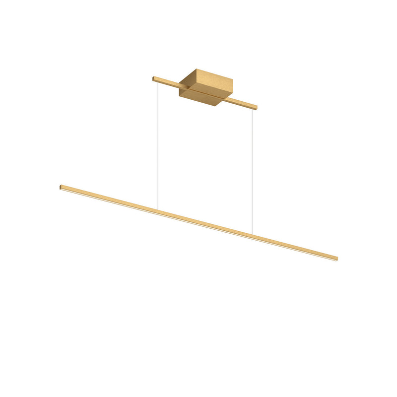 Kuzco Lighting LP18248-BG-UNV LED Linear Pendant, Brushed Gold