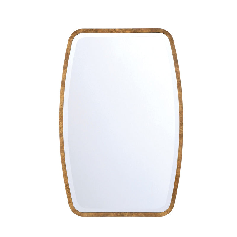 Crystorama LIN-M400-WD Mirror, Wood Veneer
