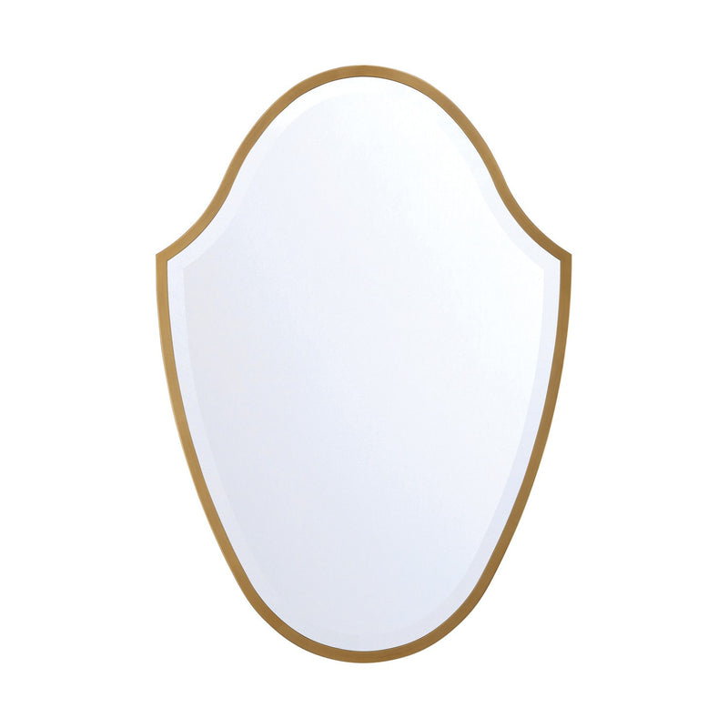 Crystorama LIN-M428-GA Mirror, Antique Gold