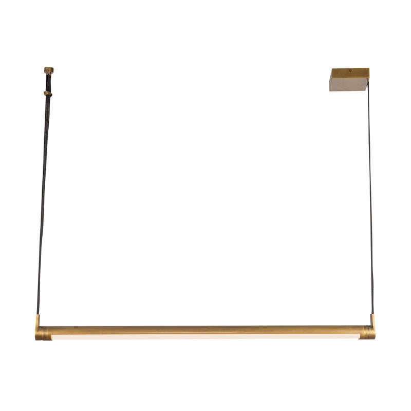 Kuzco Lighting LP46841-VB-UNV LED Linear Pendant, Vintage Brass