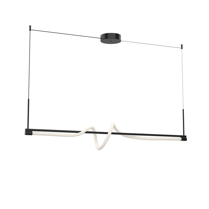 Kuzco Lighting LP95354-BK-UNV LED Linear Pendant, Black