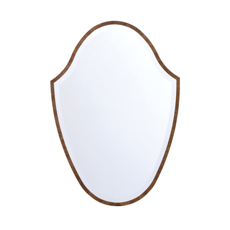 Crystorama LIN-M428-WD Mirror, Wood Veneer