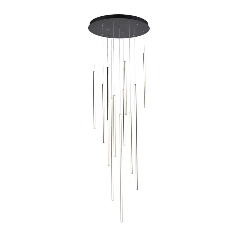 Kuzco Lighting MP14924-BK-UNV-010 LED Pendant, Black