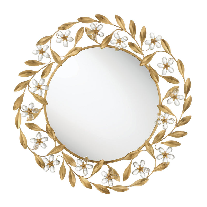 Crystorama MSL-M030-GA Mirror, Antique Gold