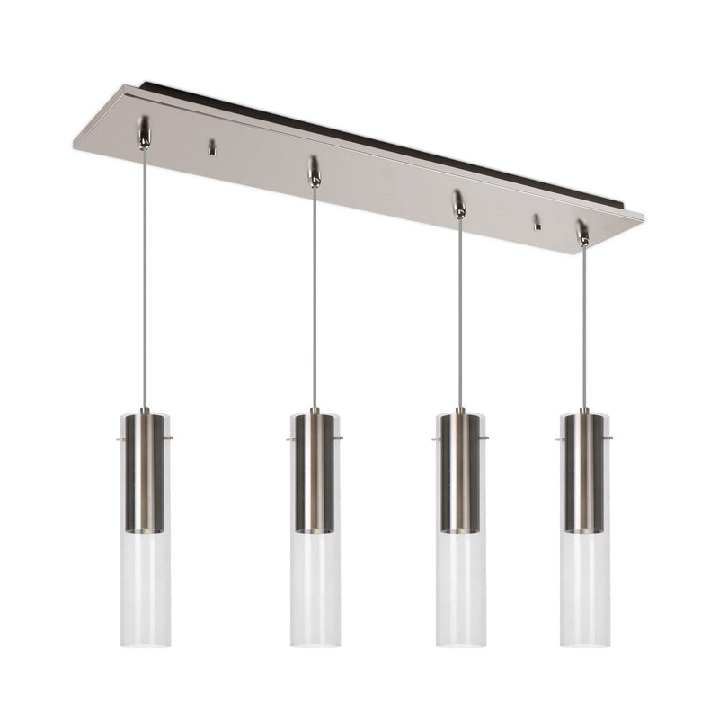 Kuzco Lighting MP21703BN-04 LED Pendant, Brushed Nickel