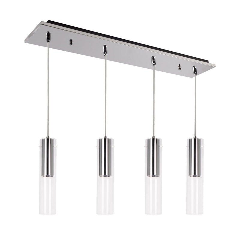 Kuzco Lighting MP21703CH-04 LED Pendant, Chrome