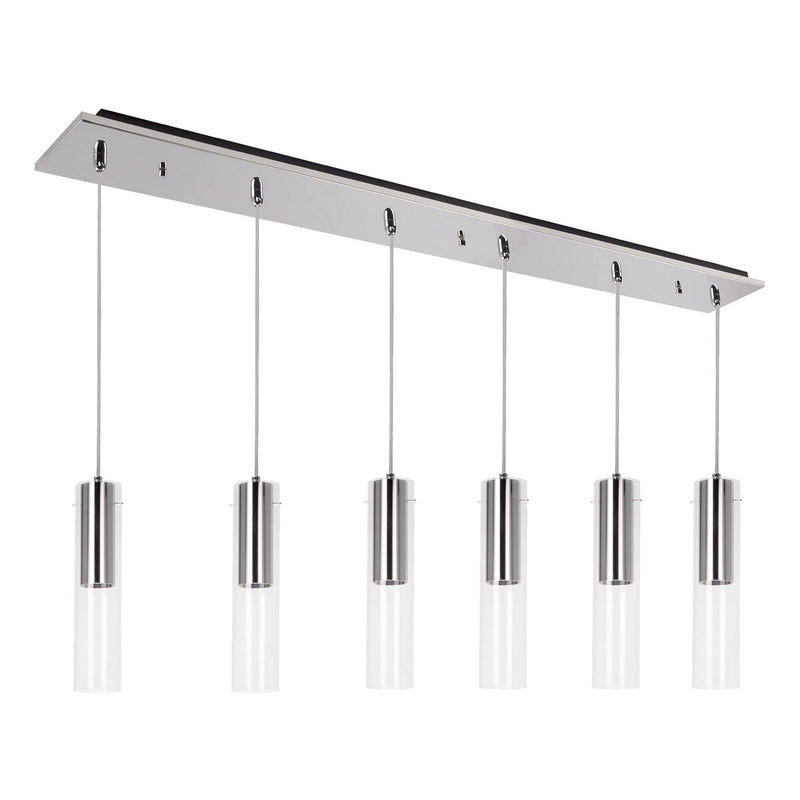 Kuzco Lighting MP21703CH-06 LED Pendant, Chrome