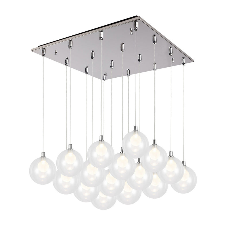 Kuzco Lighting MP3106CH-16 LED Pendant, Chrome