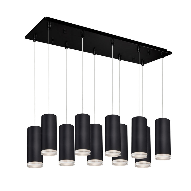 Kuzco Lighting MP401431BK-10 LED Pendant, Black