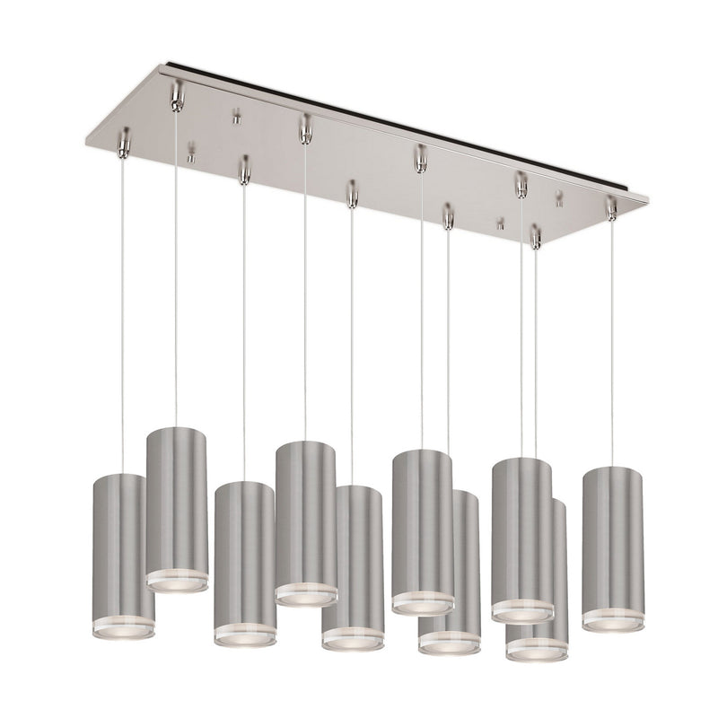 Kuzco Lighting MP401431BN-10 LED Pendant, Brushed Nickel