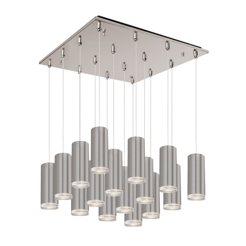 Kuzco Lighting MP401431BN-16 LED Pendant, Brushed Nickel
