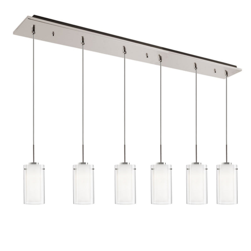 Kuzco Lighting MP41304BN-06 LED Pendant, Brushed Nickel