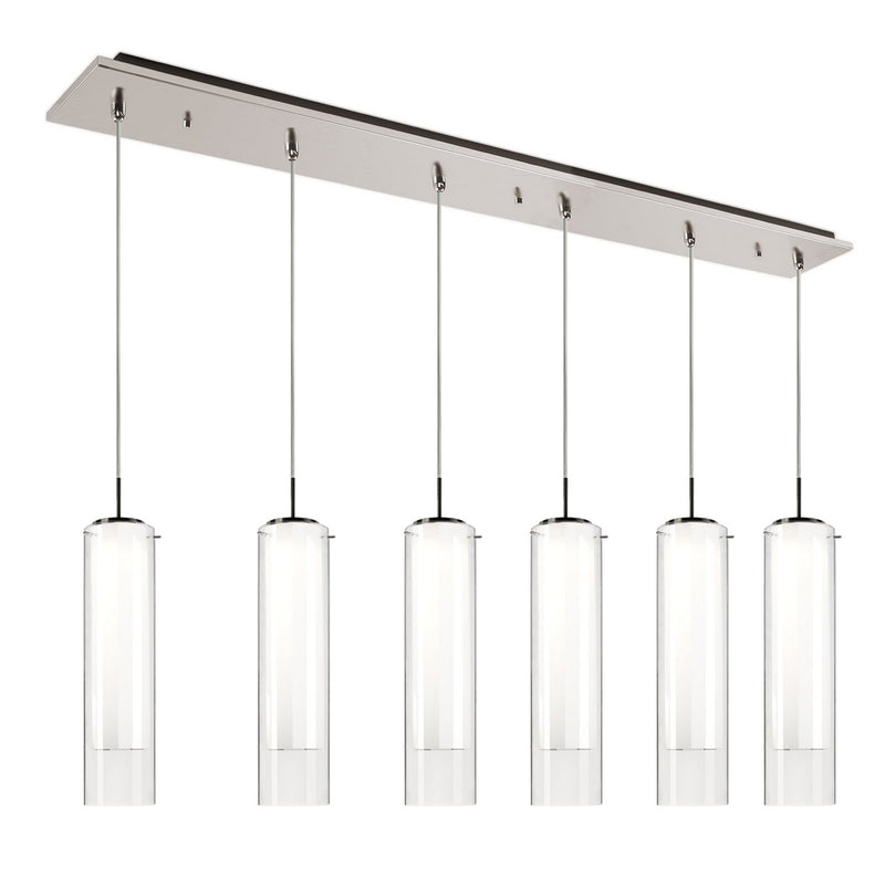Kuzco Lighting MP41305BN-06 LED Pendant, Brushed Nickel