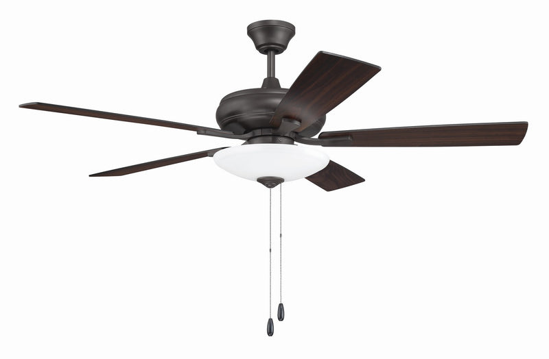 Craftmade ECF111CBZ5-CBZWLN 52" Ceiling Fan, Classic Bronze