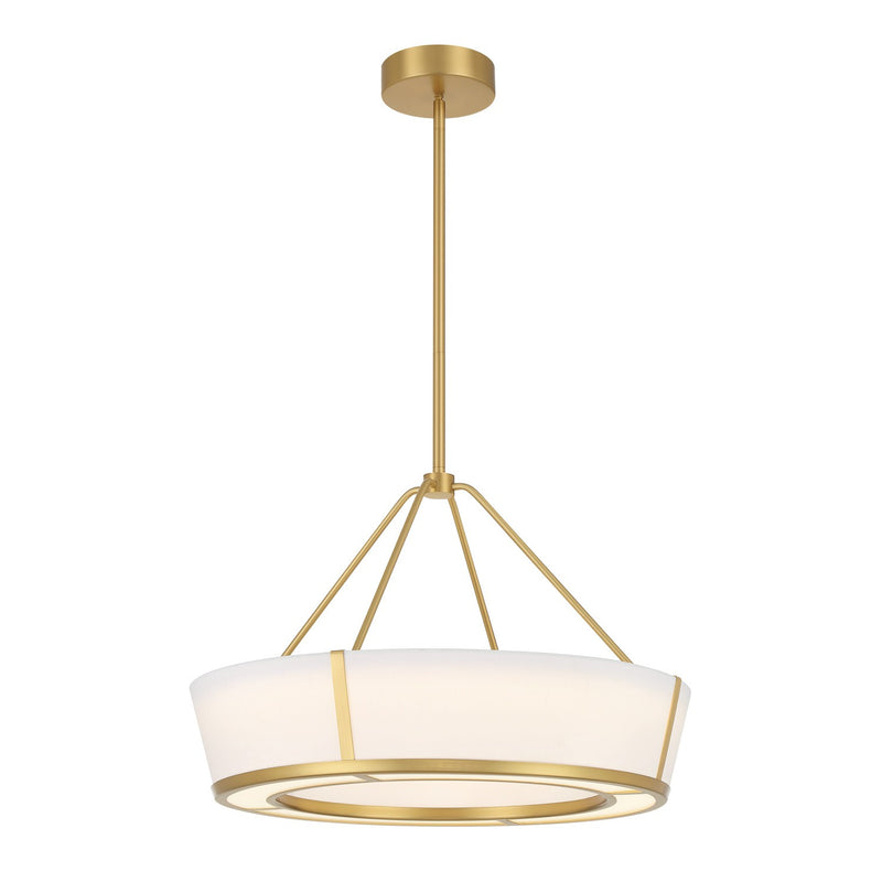Crystorama RYC-8106-LG LED Pendant, Luxe Gold
