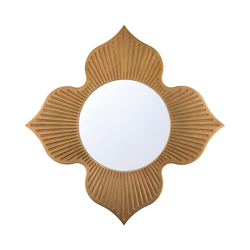 Crystorama TUL-M100-BB Mirror, Burnished Brass