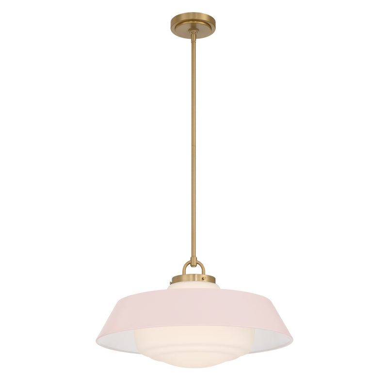 Crystorama XAN-8009-VG-BH Three Light Pendant, Vibrant Gold