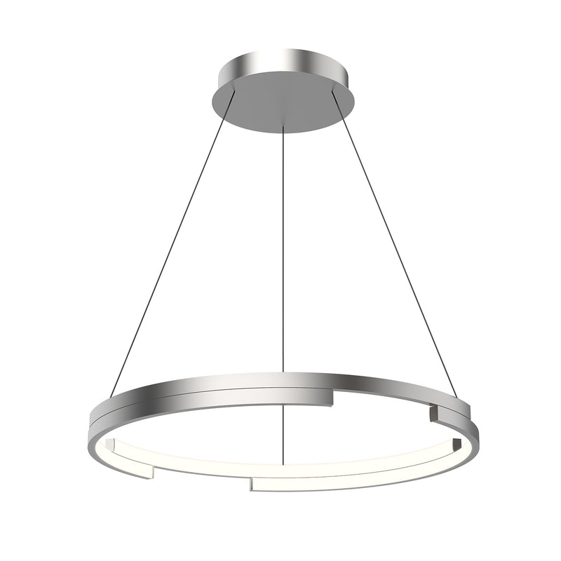 Kuzco Lighting PD52724-BN-UNV LED Pendant, Brushed Nickel