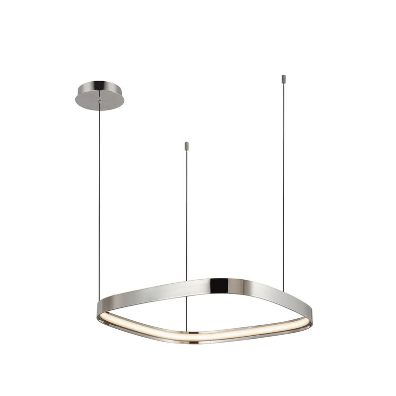 Kuzco Lighting PD78019-PN-UNV LED Pendant, Polished Nickel