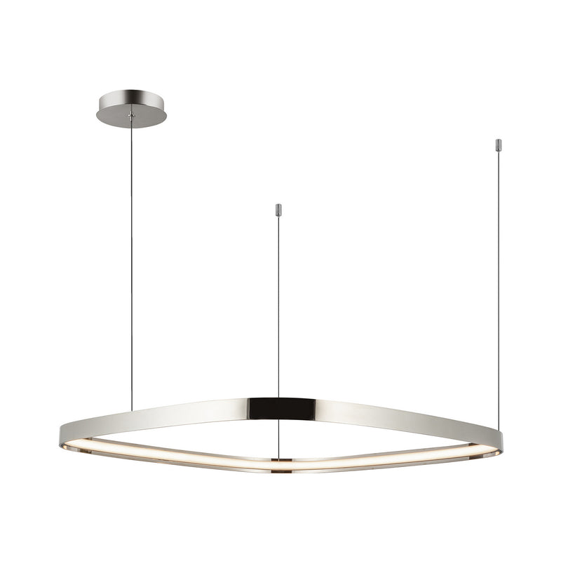 Kuzco Lighting PD78031-PN-UNV LED Pendant, Polished Nickel
