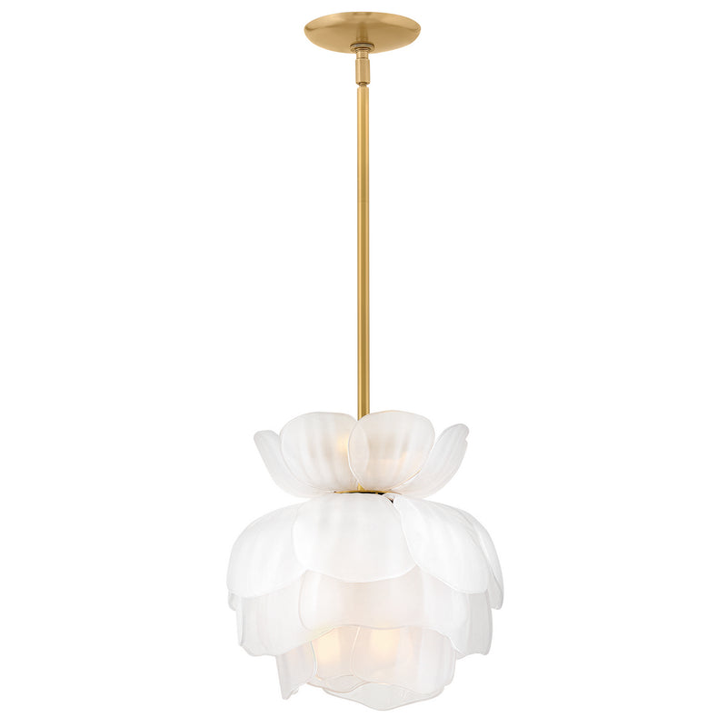 Fredrick Ramond FR46897UB LED Pendant, Unlacquered Brass
