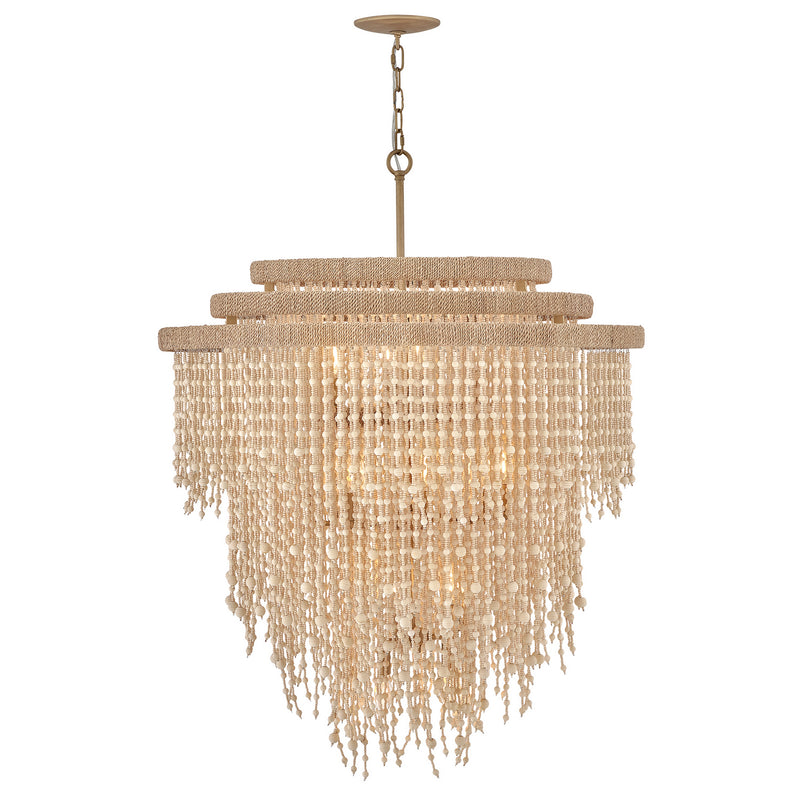 Fredrick Ramond FR47006BNG LED Chandelier, Burnished Gold
