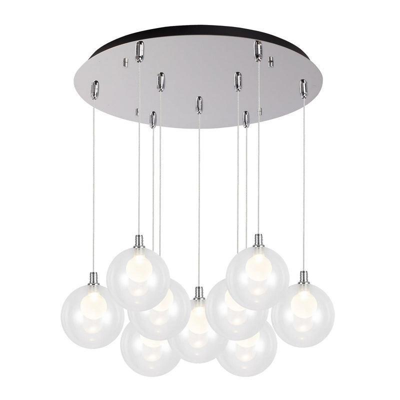 Kuzco Lighting MP3106CH-09 LED Pendant, Chrome