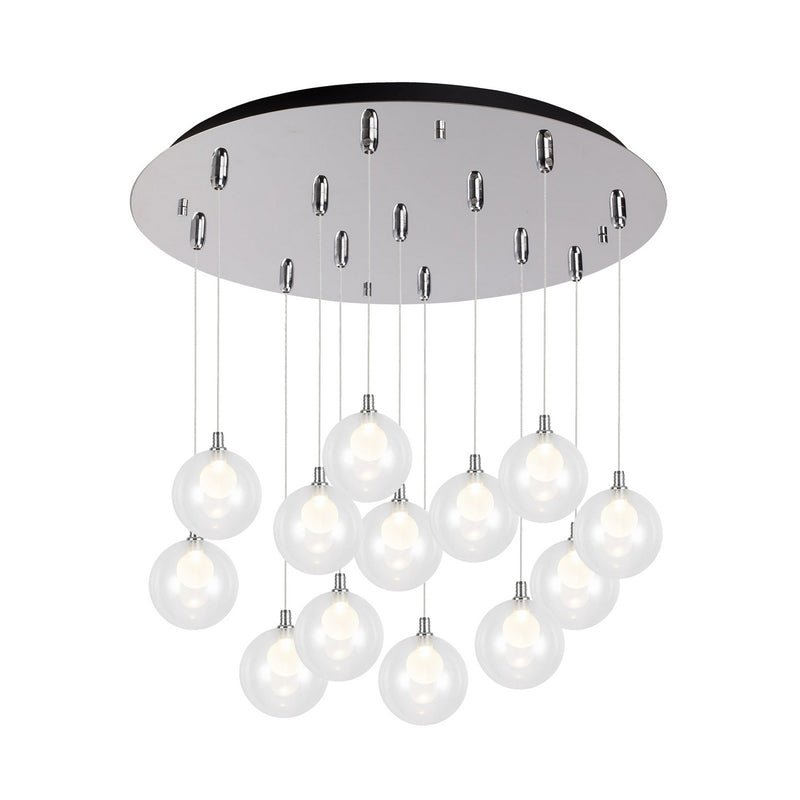 Kuzco Lighting MP3106CH-13 LED Pendant, Chrome