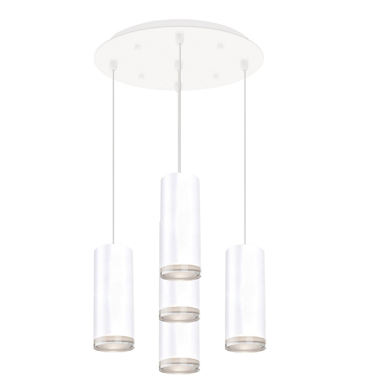 Kuzco Lighting MP401431WH-05 LED Pendant, White
