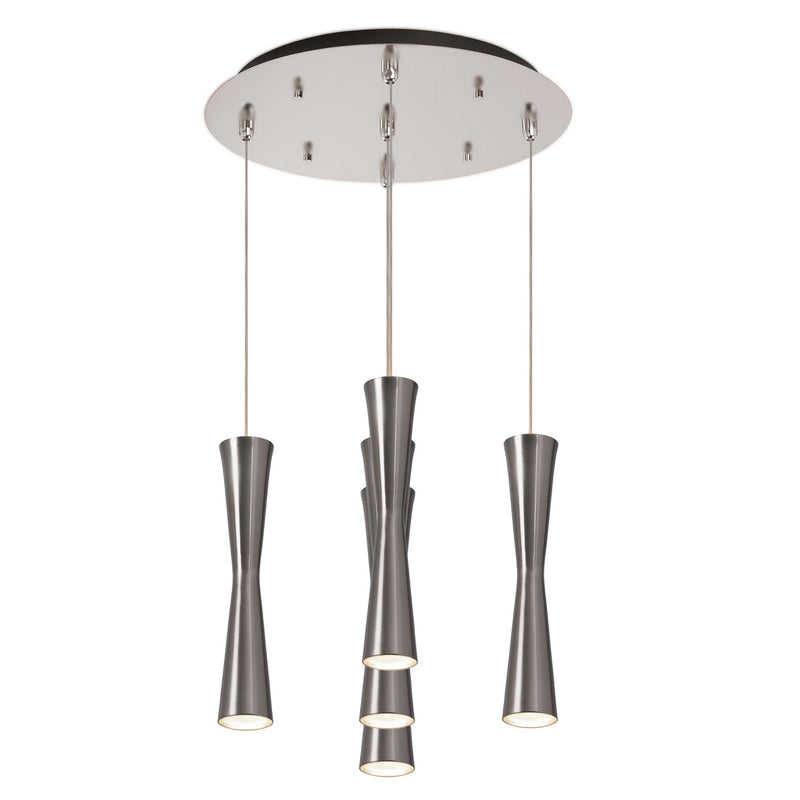 Kuzco Lighting MP42502BN-05 LED Pendant, Brushed Nickel
