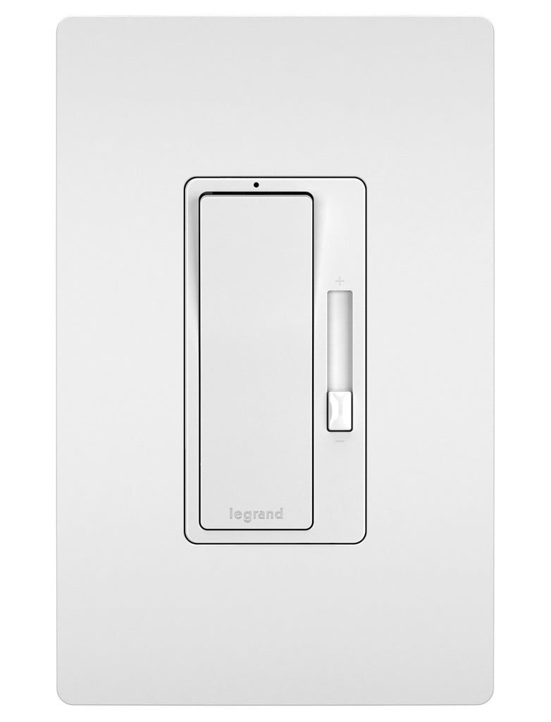 Legrand RH703PTUTC Tru-Universal Single Pole/3-Way Dimmer, Tri Color (WH, IV, LA)