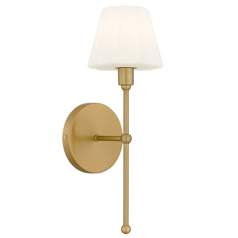 Quoizel IRE8705BRG One Light Wall Sconce, Brushed Gold