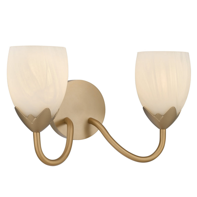 Quoizel JACO8616BGD Two Light Vanity, Bronze Gold