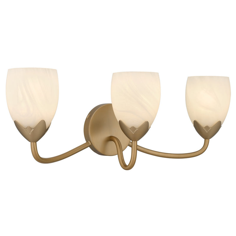 Quoizel JACO8624BGD Three Light Vanity, Bronze Gold