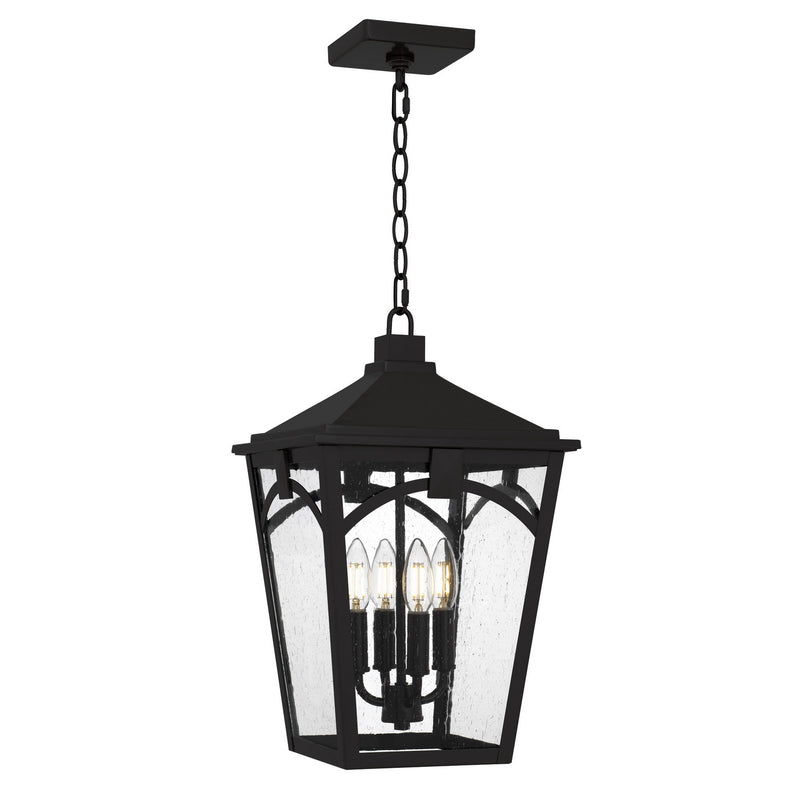Quoizel JAX1910WT Four Light Outdoor Hanging Lantern, Western Bronze