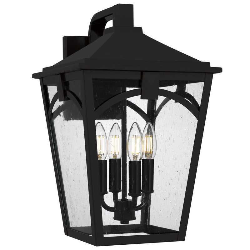 Quoizel JAX8410WT Four Light Outdoor Wall Lantern, Western Bronze