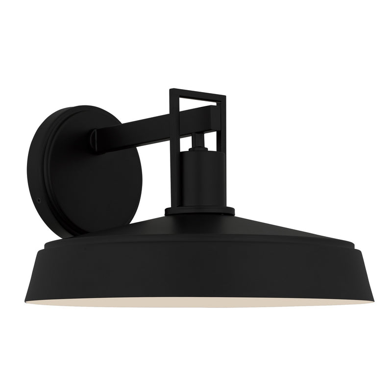 Quoizel KAR8414MBK One Light Outdoor Wall Lantern, Matte Black