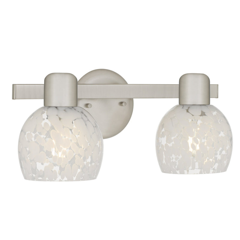 Quoizel LAY8616BN Two Light Vanity, Brushed Nickel