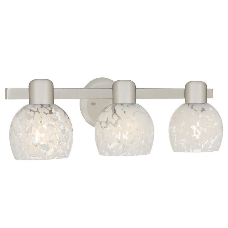 Quoizel LAY8622BN Three Light Vanity, Brushed Nickel
