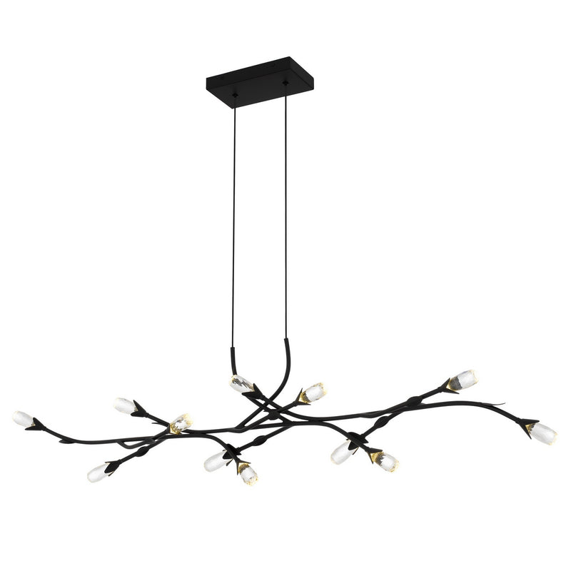 Quoizel PCCOR1250MBK LED Island Pendant, Matte Black