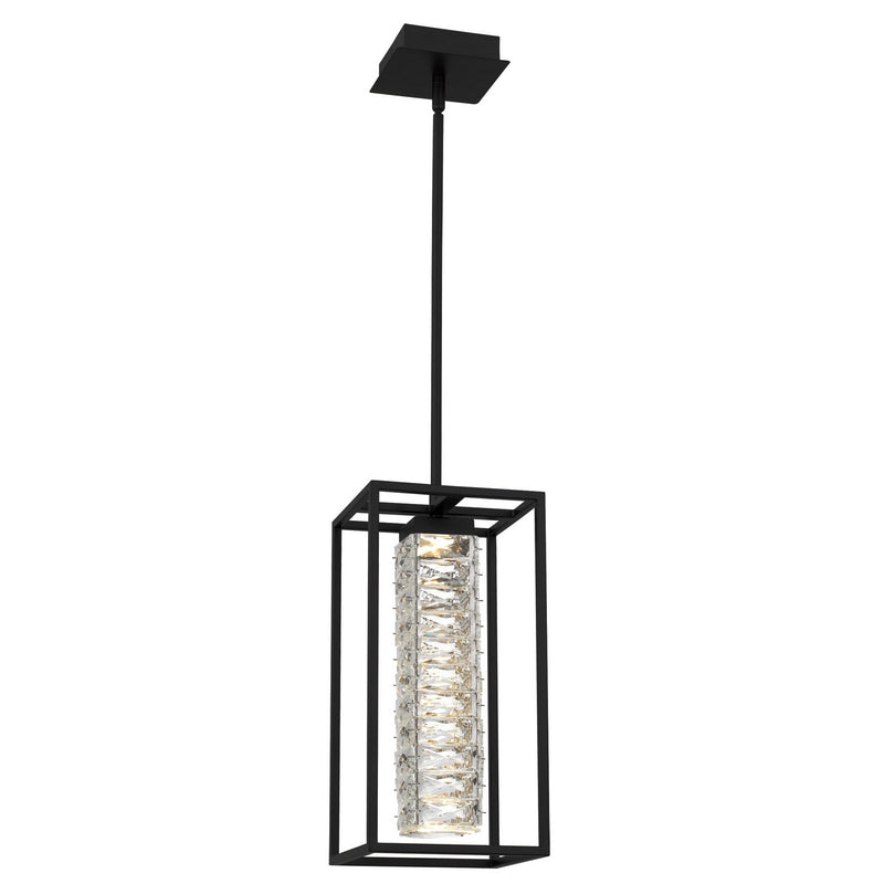 Quoizel PCDZ1508MBK LED Mini Pendant, Matte Black