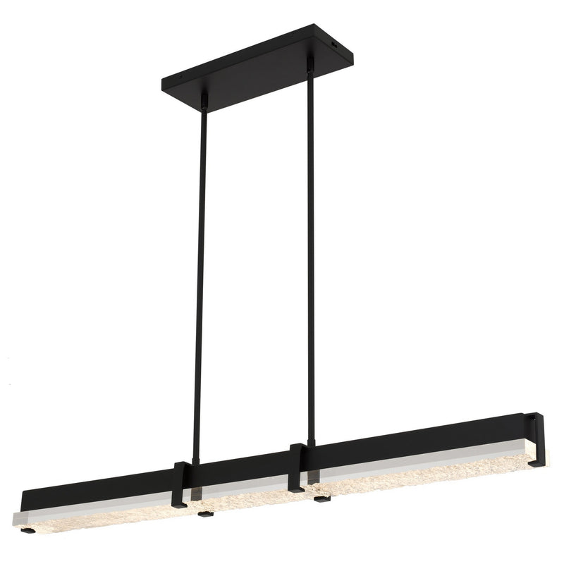 Quoizel PCTED148MBK LED Island Pendant, Matte Black