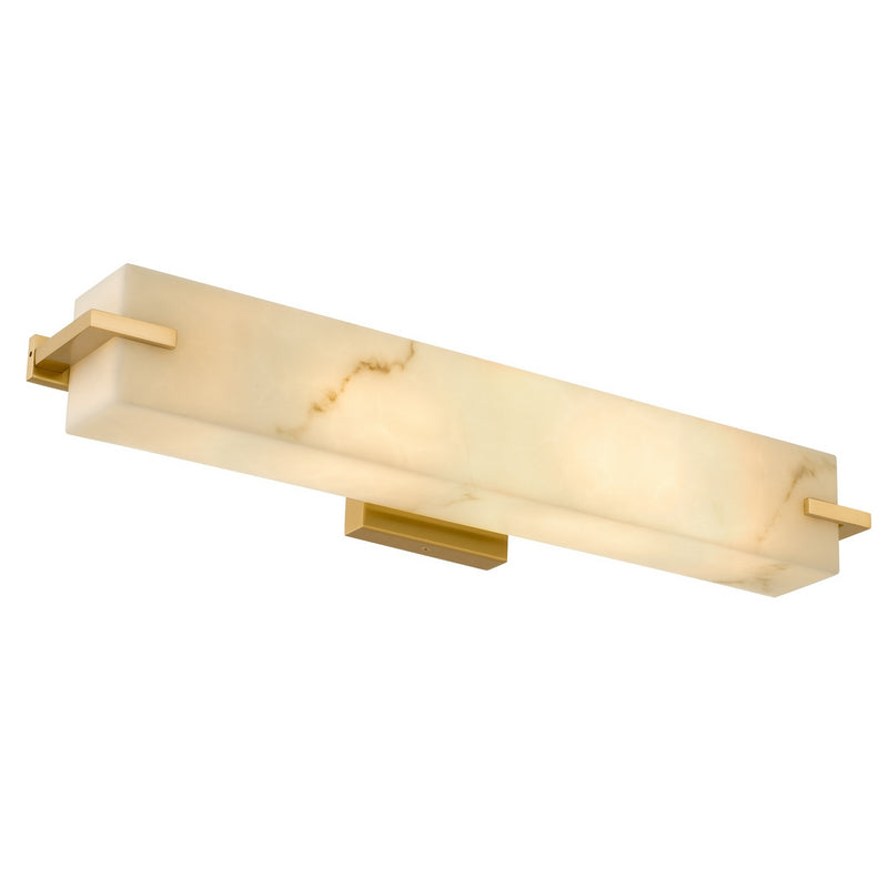 Quoizel SERA8624BRG Two Light Vanity, Brushed Gold