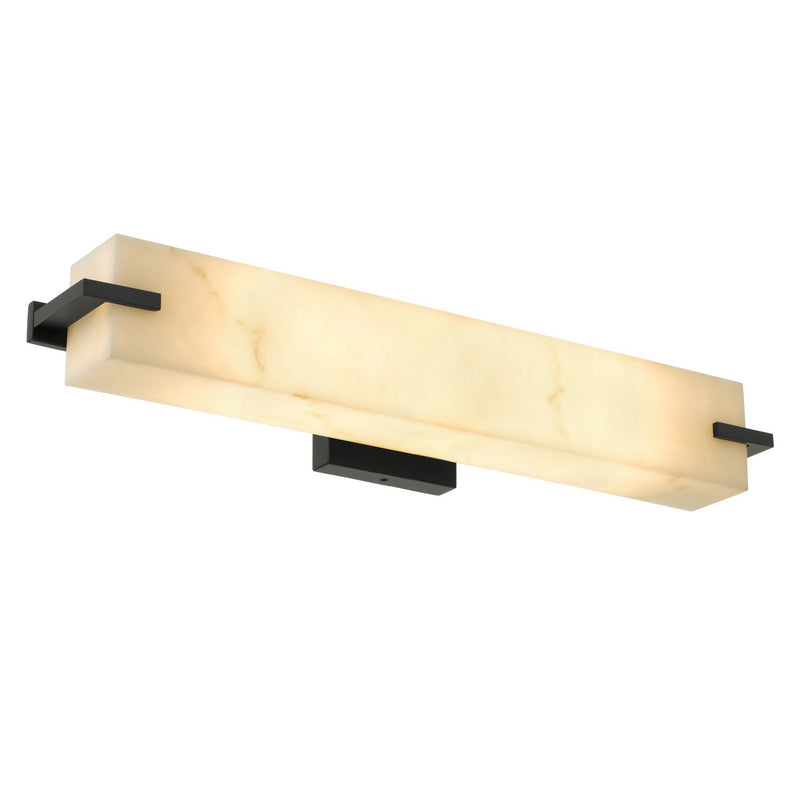 Quoizel SERA8624MBK Two Light Vanity, Matte Black