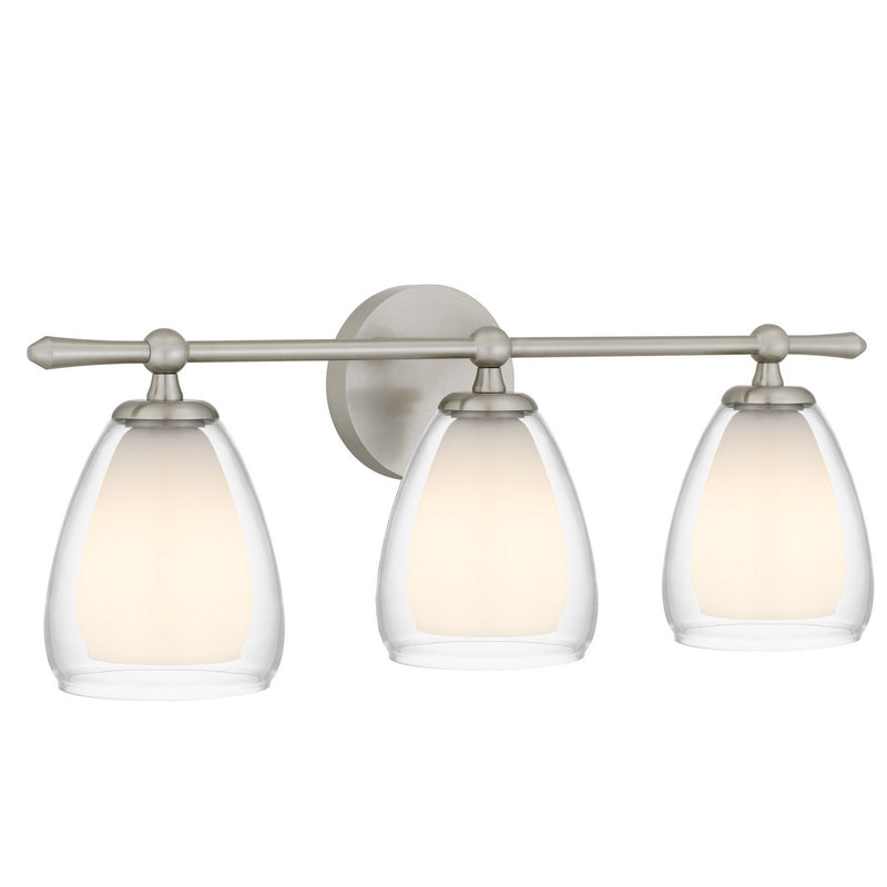 Quoizel VIV8624BN Three Light Vanity, Brushed Nickel