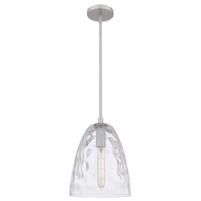 Quoizel WHIT1510BN One Light Mini Pendant, Brushed Nickel