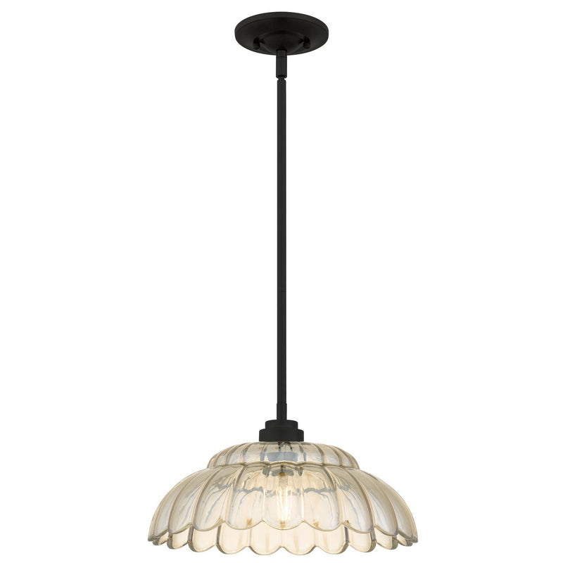 Quoizel WHP1814MC One Light Pendant, Mottled Cocoa
