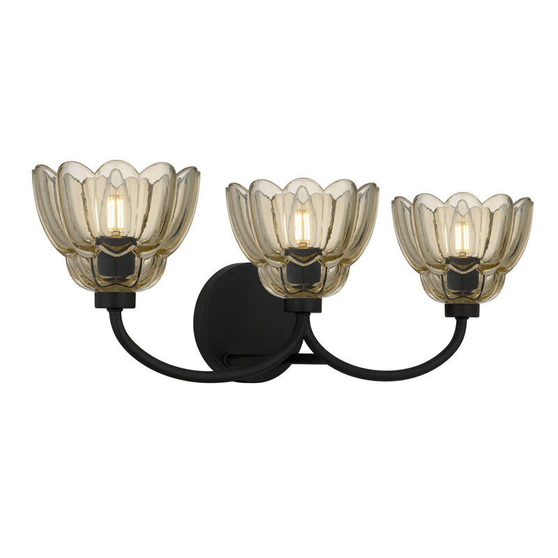 Quoizel WHP8623MC Three Light Vanity, Mottled Cocoa